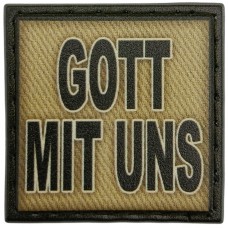 Шеврон Gott mit uns олива