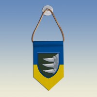 Вымпел с эмблемой 156 ОМБр ВСУ