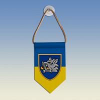 Вымпел с эмблемой 153 ОМБр ВСУ