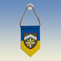 Вымпел с эмблемой Департамент соціального забезпечення Міністерства оборони України