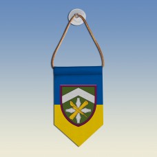  Вимпел з емблемою Департамент соціального забезпечення Міністерства оборони України