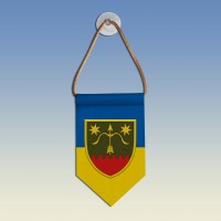  Вимпел з емблемою 13 ОЗКБ ЗСУ