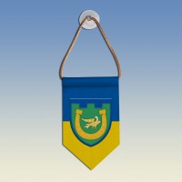  Вимпел з емблемою Сєвєродонецький 118 батальйон 111 ОБТРО ЗСУ