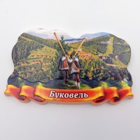 Магніт на холодильник Буковель тримбіта №2