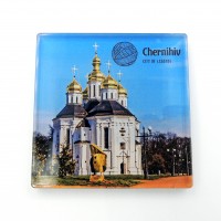 Магнит обратной печати Чернигов Екатерининская церковь