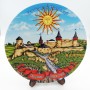 Сувенирная тарелка 160 мм Камянец-Подольский № 3