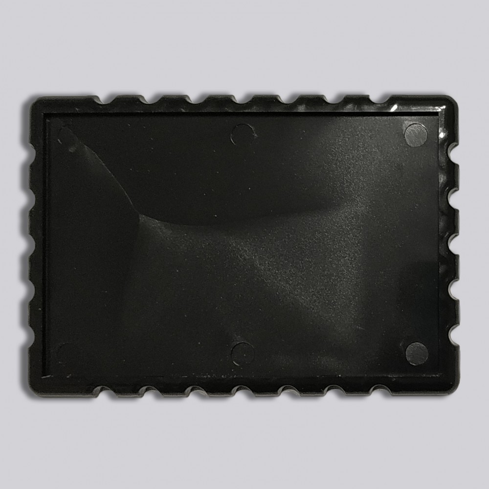 Акриловый магнитик Марка 92*65 мм (черная)