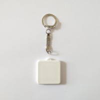 Брелок полікерамічний Квадрат з кольчужкою на замовлення