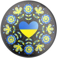 Бірдекель під бокал гумовий українські мотиви