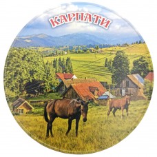 Бірдекель під бокал гумовий Карпати