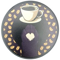 Підставка під чашку на стіл Котяча лапа