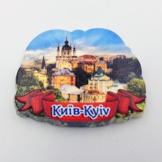 Міні керамічний магніт Стрічка Київ