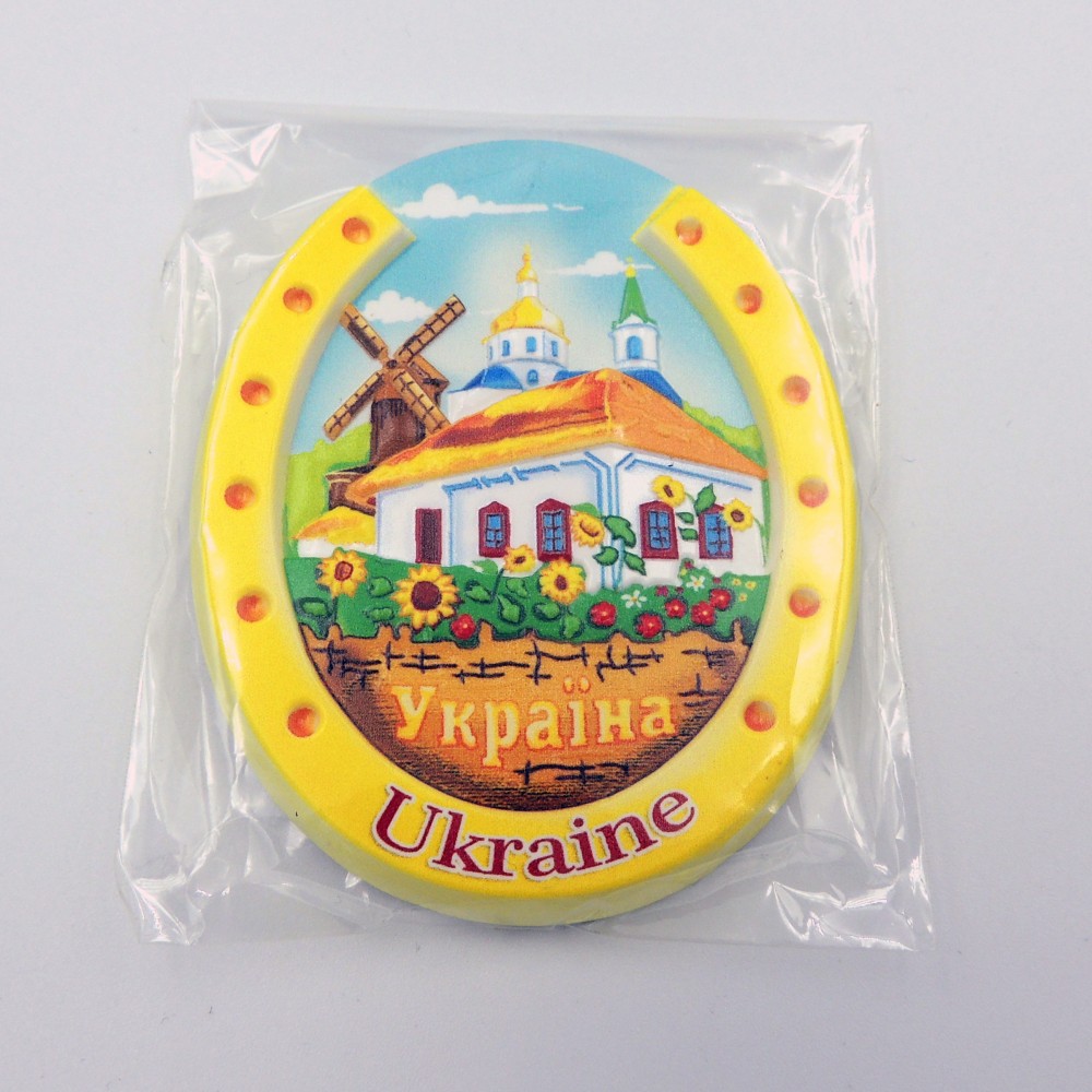 Керамический магнит Украина Подкова