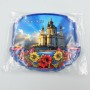 Керамічний магніт Рамка з квітами Київ