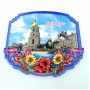 Керамический магнит Рамка с цветами Богдан Хмельницкий