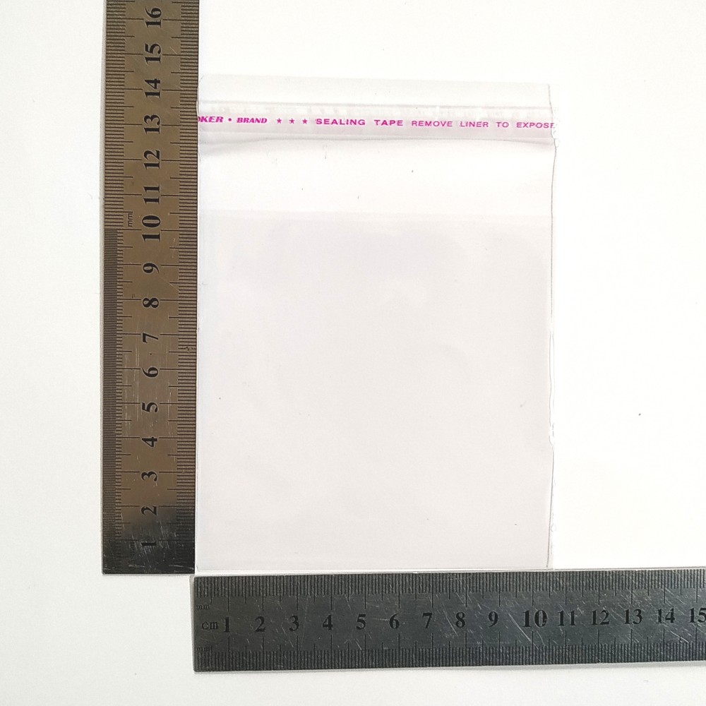 Пакет поліпропіленовий 106*106 мм з клейовою стрічкою