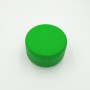 Складной стаканчик зелёного цвета без изображения 130 мл