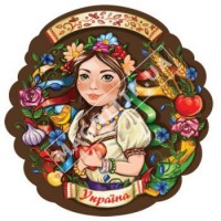 Керамические магниты. Украинка