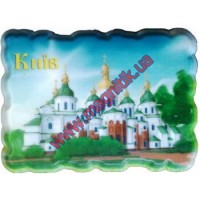 Эксклюзивные керамические магниты на холодильник. Собор