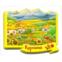 3D магниты на холодильник. Карпаты