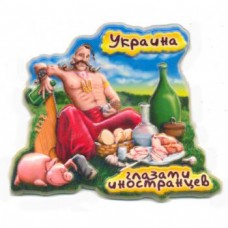 Україна очима іноземців. Керамічні магніти на холодильник