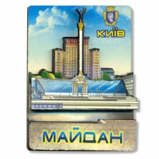 Деревянный магнитик. Киев. Майдан Независимости