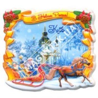 Магніти з полікераміки. Київ. Церква