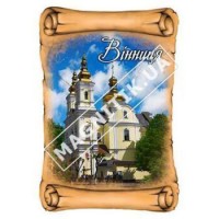 Магниты керамические. Винница в виде свитка