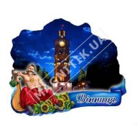 Керамические магнитики. Город Винница. Козак