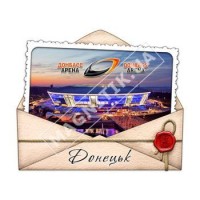 Магніти полікерамічні. Донецьк. Конверт. Донбас Арена
