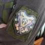 Шеврон Народжені в боях 57 ОМПБр об'ємний