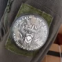 Шеврон Fuck calm die in battle and go to valhalla піксель