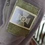 Военный полевой шеврон государственной пограничной службы Украины 50*70 полевой