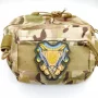 Шеврон Смерть врагам ножи герб объемный
