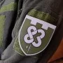 Шеврон ВСУ 83 ОБ ТРО олива