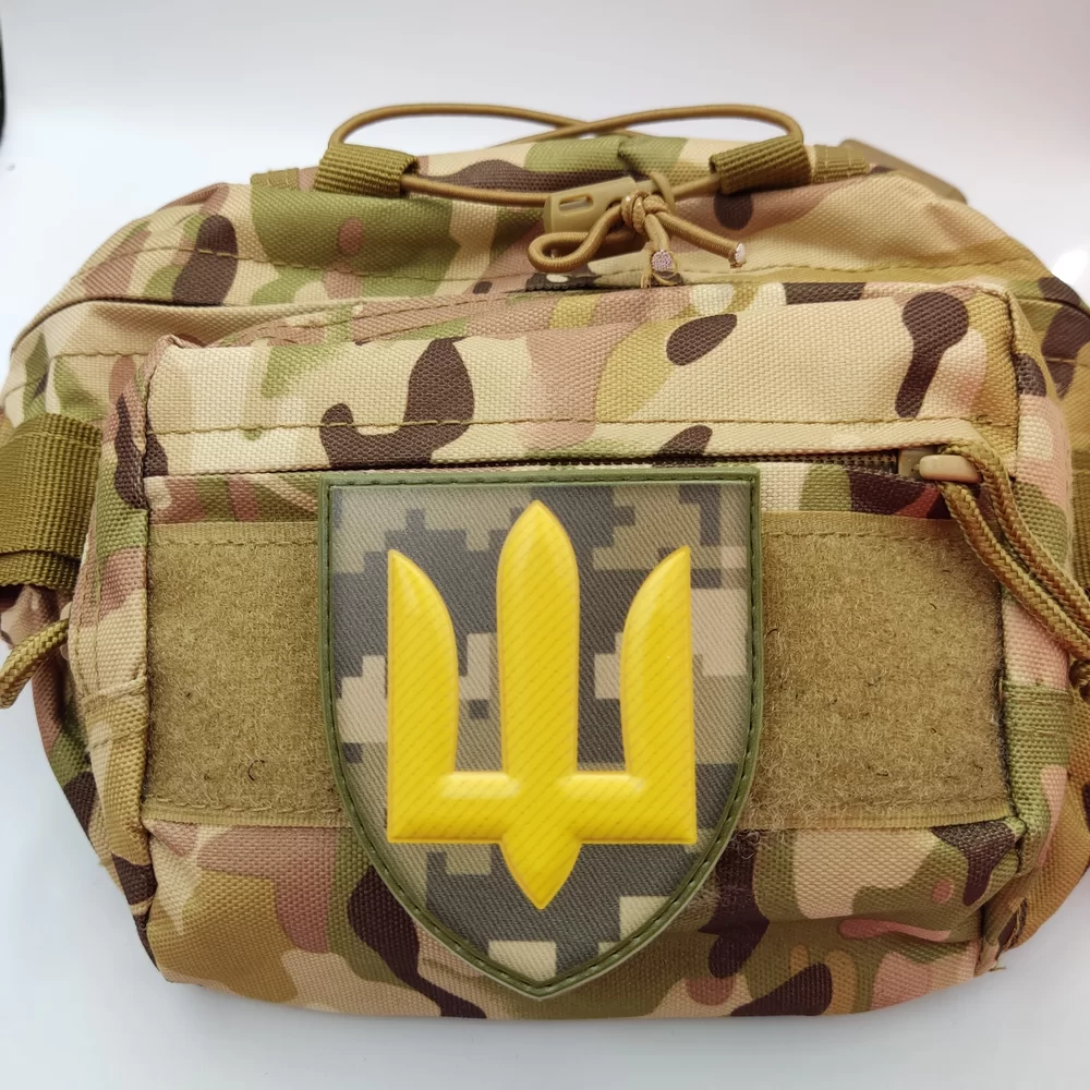 Шеврон ВСУ Общевойсковой сухопутных войск пиксель