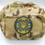 Нашивка Привіт з Бахмуту герб 
