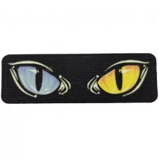 Шеврон Cat Eyes Laser Cut кольорові чорний