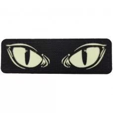 Шеврон Cat Eyes Laser Cut чорний