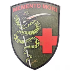 Шеврон медицинский Memento mori