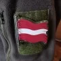 Шеврон стяг Латвія
