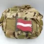 Шеврон стяг Латвія