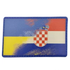 Шеврон прапор Хорватія - Україна
