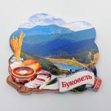 Магнит на холодильник Буковель борщ №1 