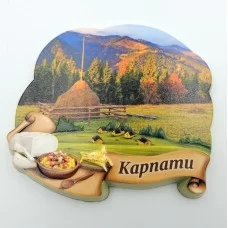 Магнит на холодильник Карпаты банош №4