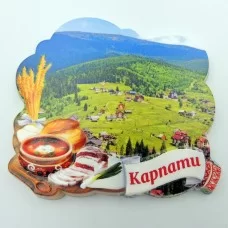 Магнит на холодильник Карпаты борщ №2