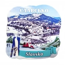 Магніт на холодильник Славсько 014
