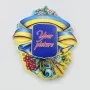 Керамическая заготовка для магнита - Герб праздничный