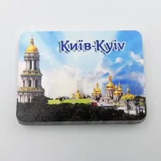 Мини керамический магнит Прямоугольник Колокольня