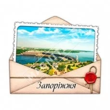 Об’ємні магніти, полікераміки. Запоріжжя. Конверт. 5